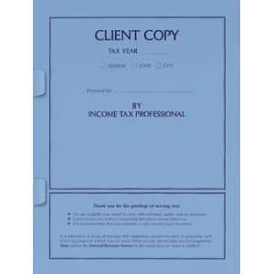    EGP Side Staple Client Copy Tax Return Folder