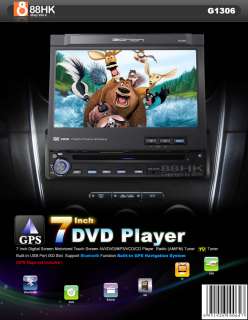 Screen AVI/DVD//VCD/CD Player Radio (AM/FM) Tuner TV Tuner Built 