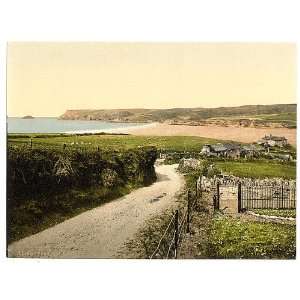  Polseath Bay,Cornwall,England,c1895: Home & Kitchen