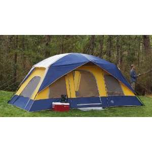  Guide Gear Outpost 8 Eight Person Cabin Tent Gray / Navy 