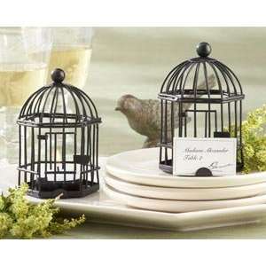  Love Songs Birdcage Tea Light/Place Card Holder: Kitchen 