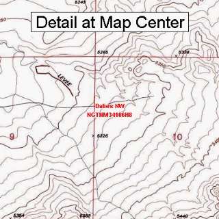  USGS Topographic Quadrangle Map   Dalies NW, New Mexico 