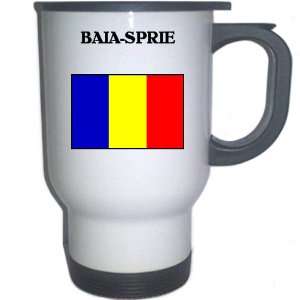  Romania   BAIA SPRIE White Stainless Steel Mug 