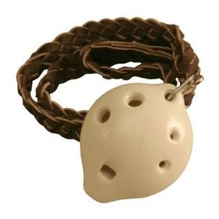 ocarina necklace soprano d 3x1 5 white by mid east buy new $ 15 95 9 