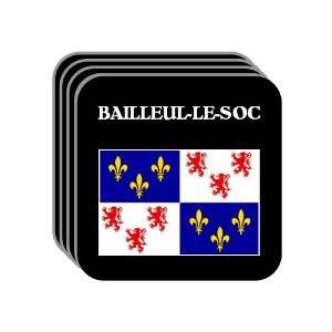 Picardie (Picardy)   BAILLEUL LE SOC Set of 4 Mini Mousepad Coasters