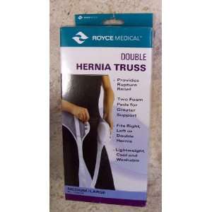   DOUBLE Hernia Truss by Royce Medical   MED/LRG: Health & Personal Care