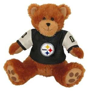   Fun 14 Sitting NFL Bruiser Bear   Pittsburgh Steelers: Toys & Games