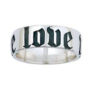  Old English True Love Waits Purity Ring Jewelry