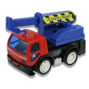   Como Children Plastic 4 Wheels Power Crane Truck Educational Toy: Baby