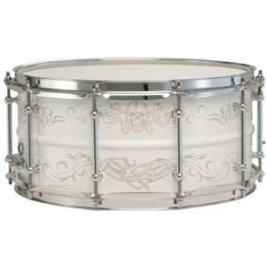  Ludwig 6.5x14 Corey Miller Tattoo Snare Drum Musical 