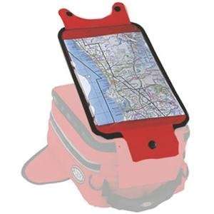  Cortech Mini Tank Bag Map Pocket   Red Automotive
