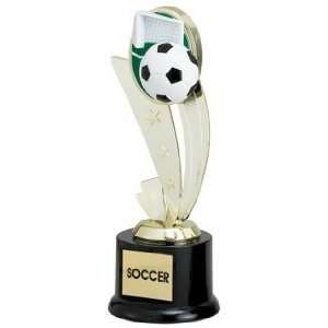  Soccer Trophies   9 inches colorful soccer trophy Sports 