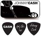 Dunlop Johnny Cash Legend Guitar Picks   Tin of 6 Picks   Heavy