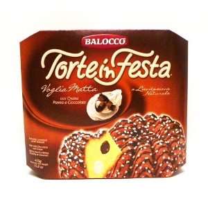 Balocco Torte in Festa   Cake with Chocolate and Cream   450g:  