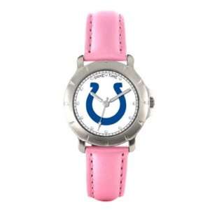   Colts Game Time Player Series Pink Strap Ladies NFL Watch: Sports