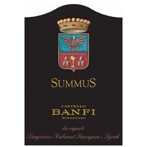  Castello Banfi Sant Antimo Summus 2004 750ML: Grocery 