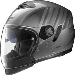  Nolan N43E Trilogy Modular Motorcycle Helmet Voyage Gray 