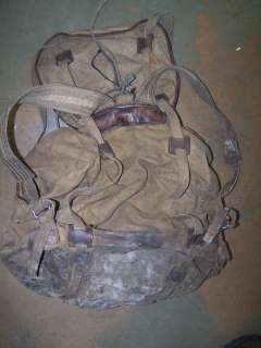 WW2 Russian backpack for mountain troops Very rare  