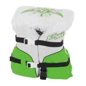  Infant Jet Ski Faction 2 Buckle Nylon Vest   Green 