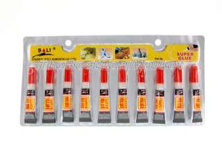 10pc super adhesive multi use mini glue wholesale pack Free Shipping 