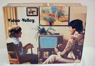 VIDEO VOLLY SUPER RARE NEW MINT PONG SYSTEM IN BOX FROM 1976 F81001 