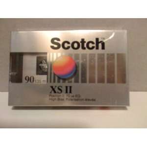  Scotch Cassette Tape XS II 90 135m (4 Pack) Everything 