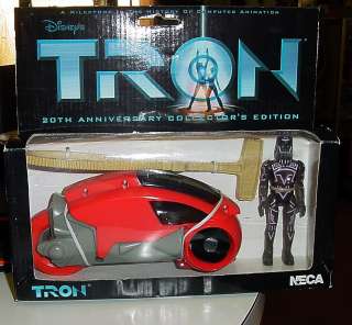 Disney TRON Light Cycle Red Toy Sark Neca legacy in the box no reserve 