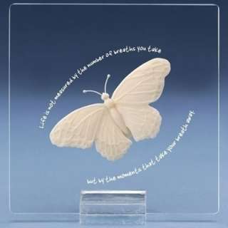 Romans Lasting Expressions Butterfly Plaque  