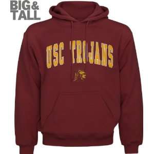  USC Trojans Crimson Big & Tall Mascot One Hooded 