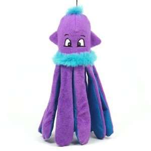  Squeaky Squigglers Sea Monster Squiddy Dog Toy Pet 