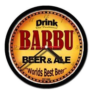  BARBU beer and ale cerveza wall clock: Everything Else