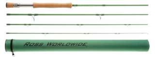 NEW ROSS FLYSTIK 6711 4 6WT FLY ROD,   