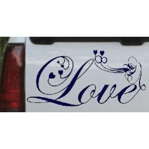 Love Swirl With Hearts Christian Car Window Wall Laptop Decal Sticker 