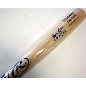  Jim Rice Autographed Rawlings Bat HOF PSA/DNA