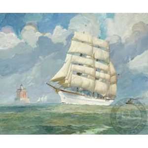  USCG Barque Eagle 1948 Poster Print