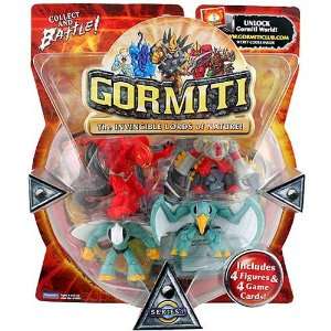  Gormiti 4 Figure Pack [Series 1]   Set D: Toys & Games