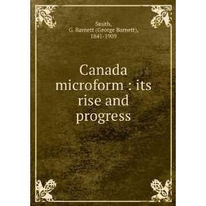   rise and progress G. Barnett (George Barnett), 1841 1909 Smith Books