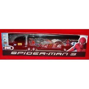   Spider Man 3 1/64 Scale Hauler Trailer Transporter Rig: Toys & Games