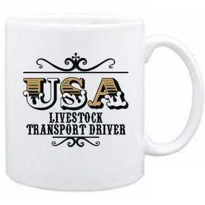 New  Usa Livestock Transport Driver   Old Style  Mug 