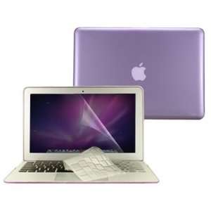 in 1 PURPLE Crystal See Thru Hard Case Cover And Transparent 