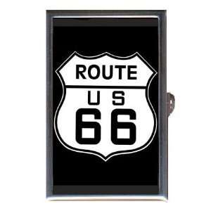  ROUTE 66 HIGHWAY SIGN CLASSIC Coin, Mint or Pill Box Made 