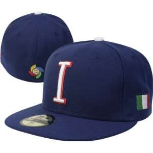 Italy 2009 World Baseball Classic New Era 5950 Authentic On Field Hat 
