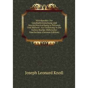   ¤hrischer Geschichten (German Edition) Joseph Leonard Knoll Books
