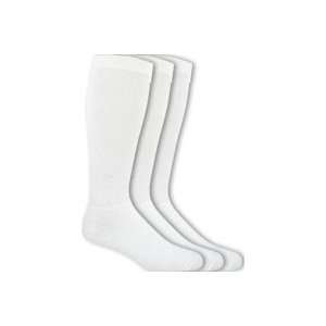  Dr. Scholls CoolMax Firm Support Socks For Men White LRG 