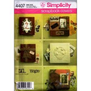  Scrap Book Covers _ Simplicity Pattern 4407 Arts, Crafts 