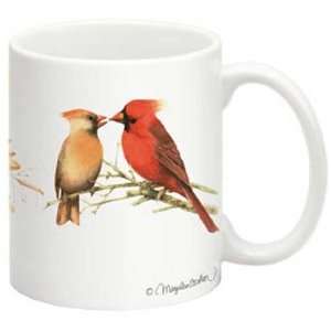  Marjolein Bastin Red Cardinals Bird 15 oz Mug Everything 