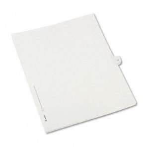  Avery® White Legal Index Dividers INDEX,LTR,1/25,#37 25SH 
