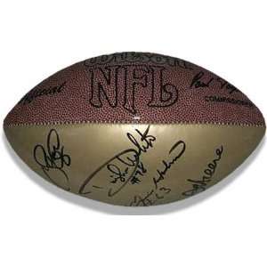   , and Ernie Holmes   Autographed Wilson Football: Sports & Outdoors
