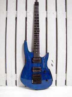 Steinberger ZT3 Custom TransTrem Trans Blue Electric Guitar & Case 