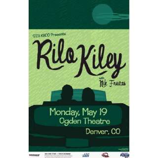  Rilo Kiley Denver 2008 Original Concert Poster MINT